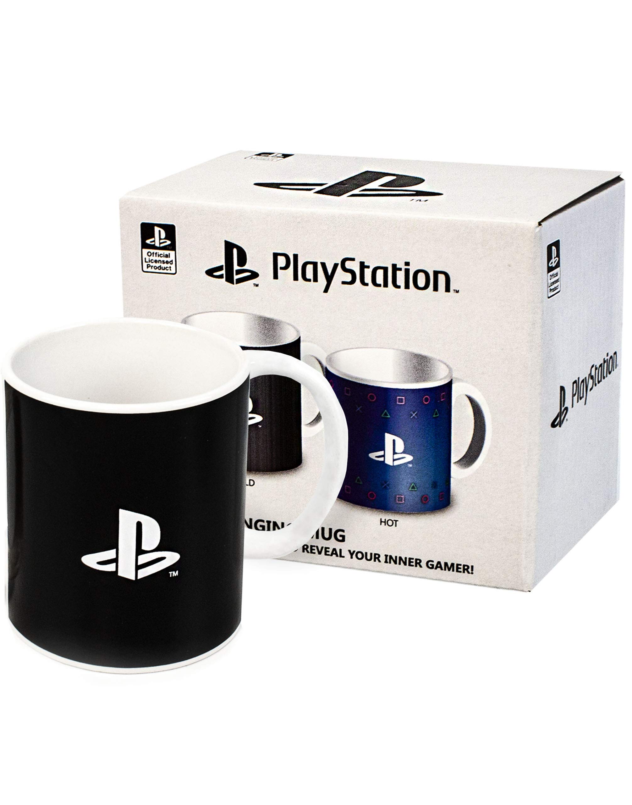 PlayStation Mug Gaming Heat Changing 11oz Cup for Kids and Adults