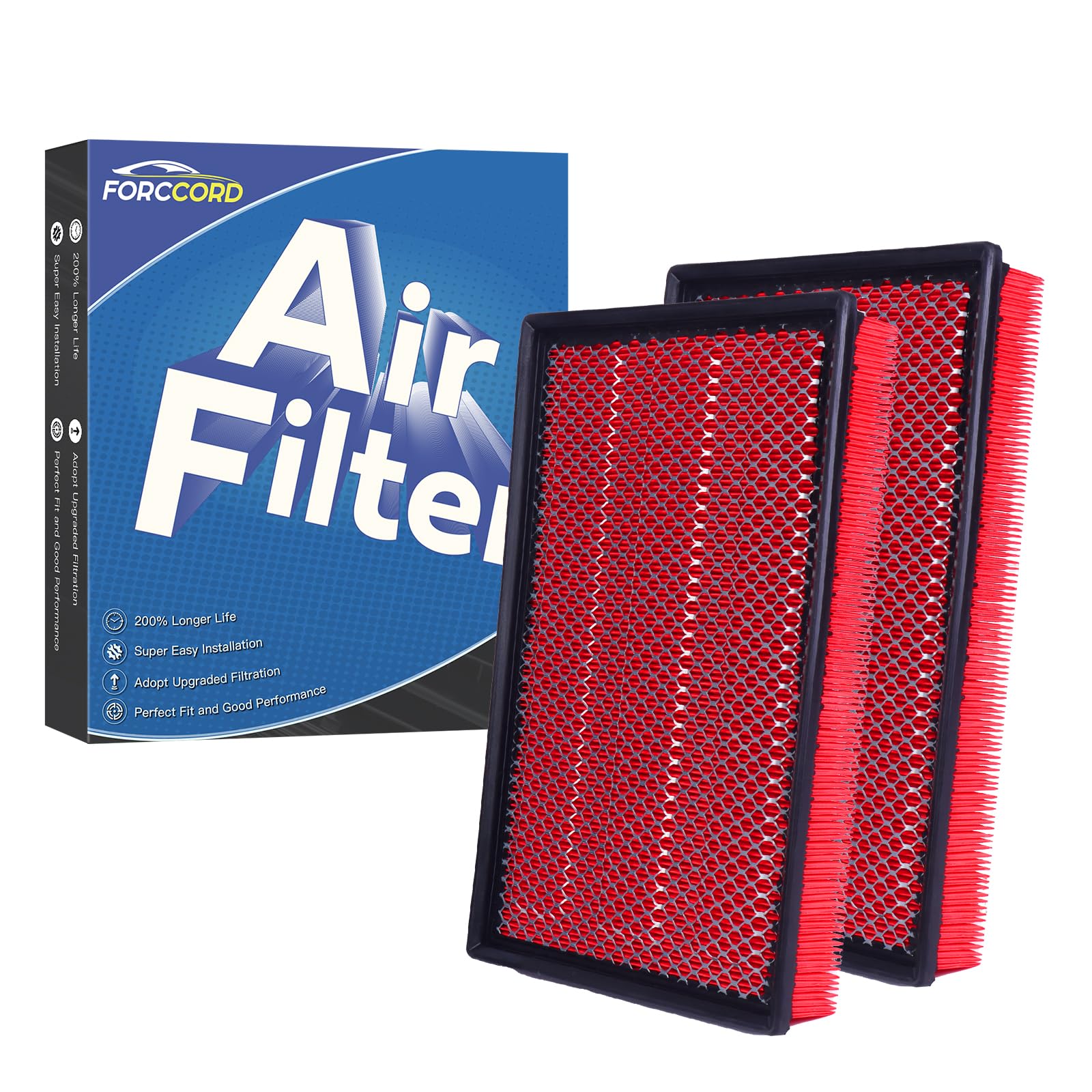 A-Premium Engine Air Filter For Dodge Ram 2500/3500 1994-2002 (5.9L Diesel) - View #2