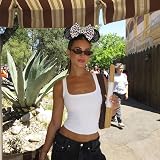 DRESHOW Glitter Mouse Ears Headband Sequin Bow Party Cosplay Costume Women view 5