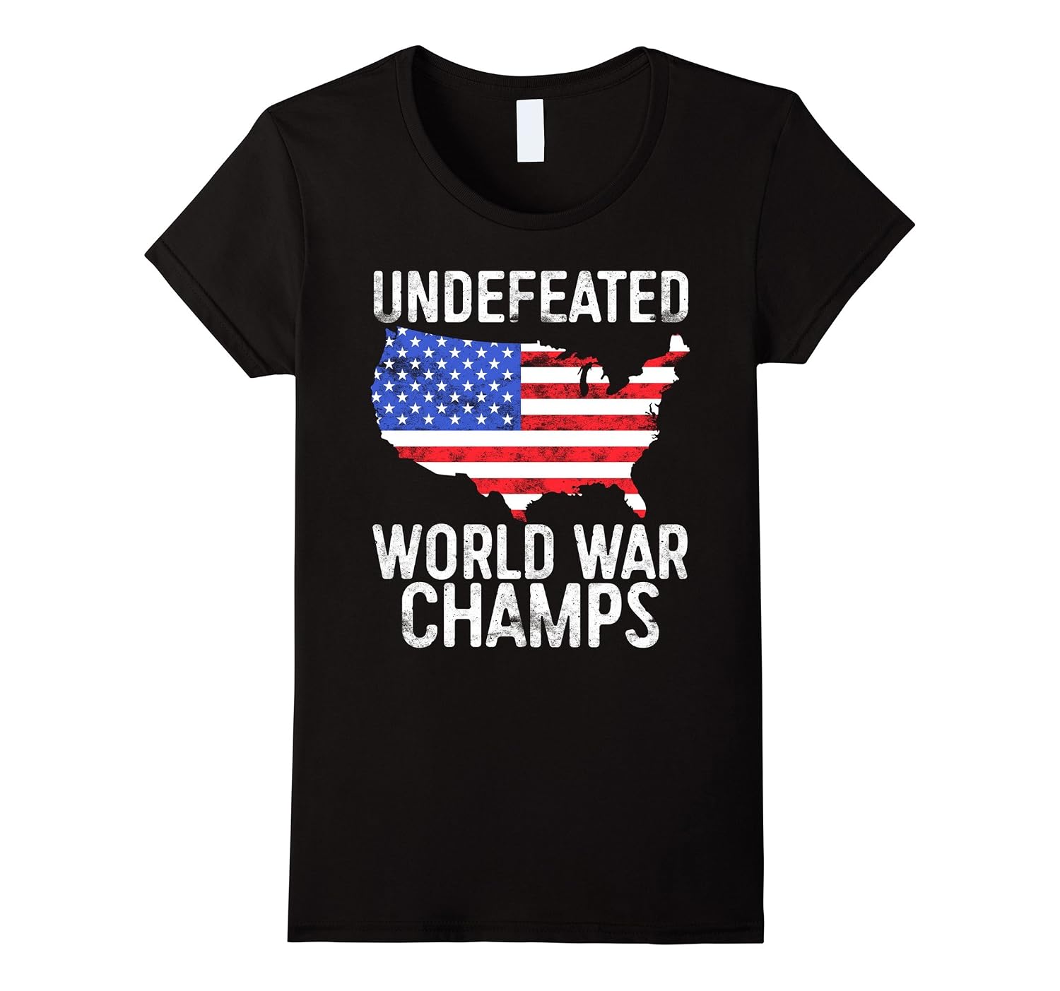 undefeated in world wars shirt