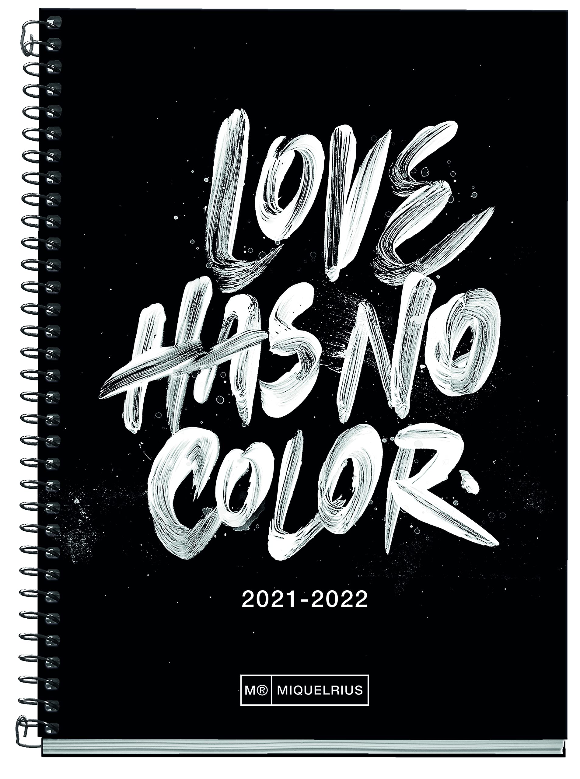 MIQUELRIUS - School Diary 2021-2022 – Size Plus 15 x 21.3 cm, Day to a Page [English Language Not Guaranteed]