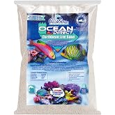 CaribSea Ocean Direct Natural Live Sand &ndash; 20 lb &ndash; Natural Aragonite Sand for Saltwater Aquariums &ndash; Sea Breathe Technology &ndash; Short Setup Time
