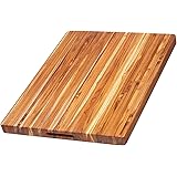 TeakHaus Edge Grain Carving Board w/Hand Grip (Rectangle) | 24" x 18" x 1.5"