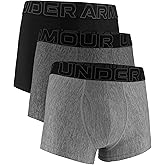 Under Armour Men's Multi-Pack Performance Tech Trunk, Boxer Brief with 3" Inseam, Ultra-Soft