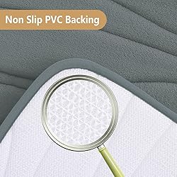 Buganda Memory Foam Bathroom Rug Mat 59x20, Extra