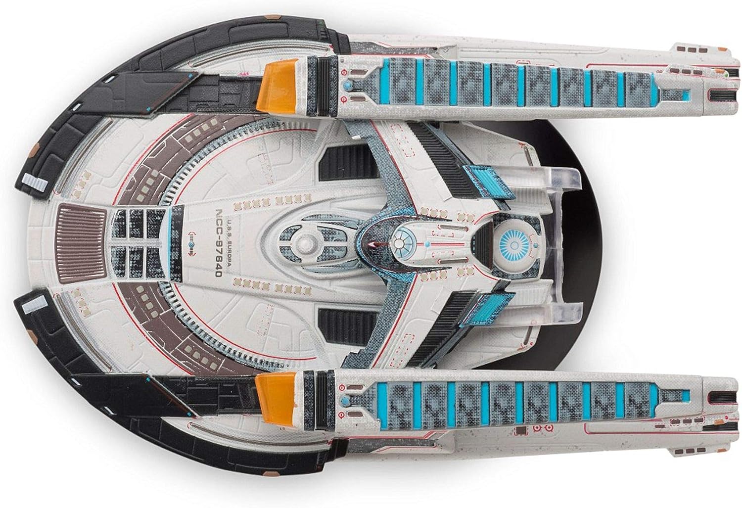 The Official Star Trek Online Starships Collection | U.S.S. Europa NCC-97640 with Magazine Issue 9 by Eaglemoss Hero Collector: Toys & Games