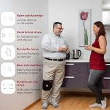 KARM Knee Support 4XL 5XL 6XL Plus Size Brace for Obese Men Women Black view 3