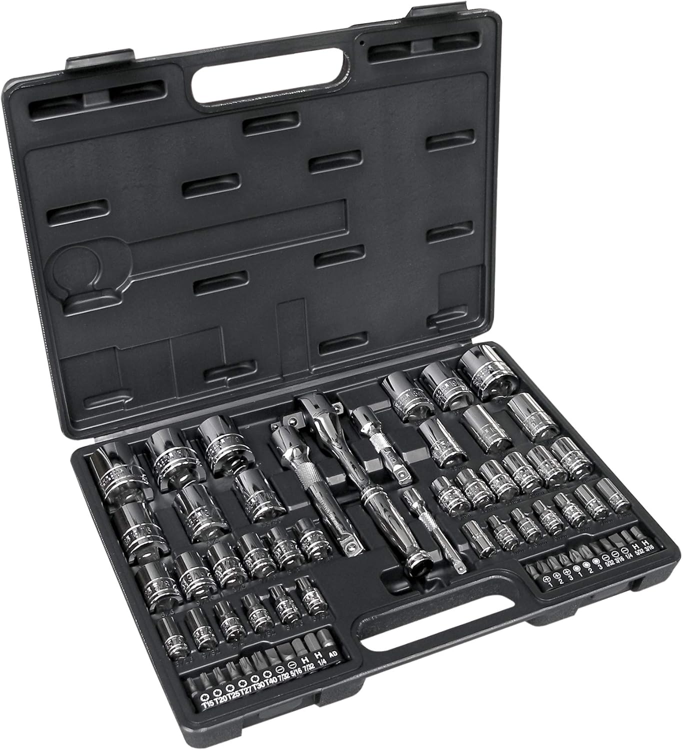 Viper Tools VT63RSS 3 in 1 Ratchet and Socket Set, 63Piece Amazon.ca