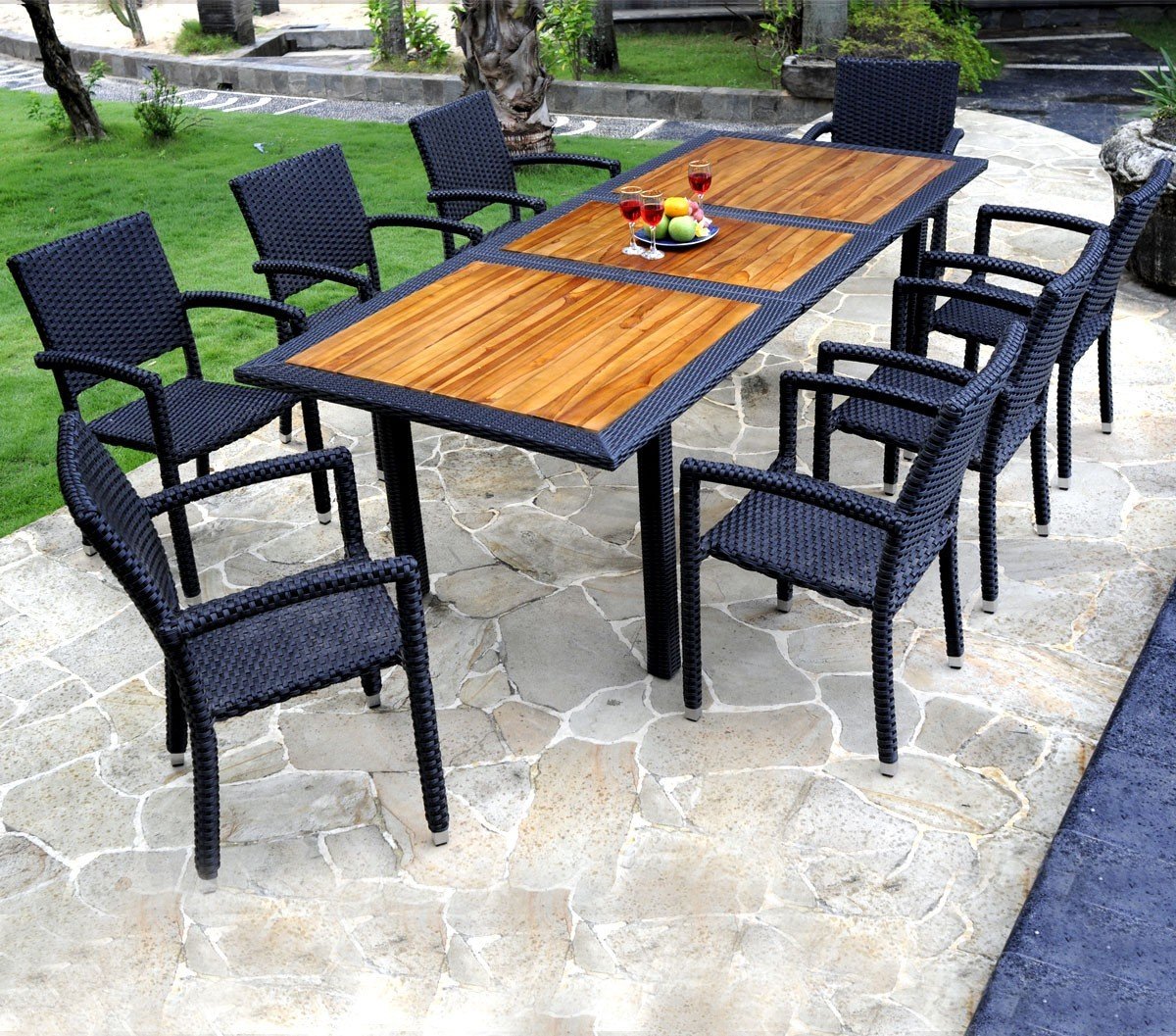 Mesa y sillas de resina | Todo Sillas