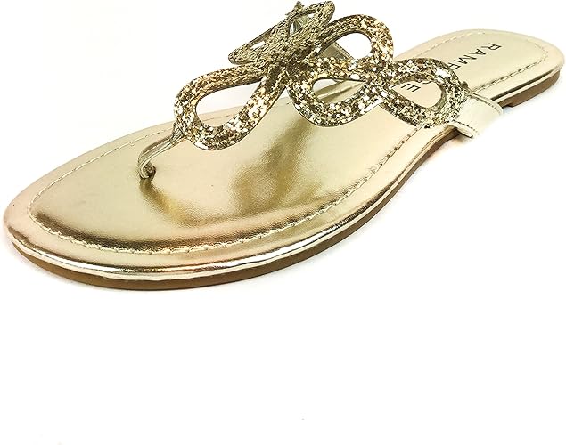 gold sandals amazon