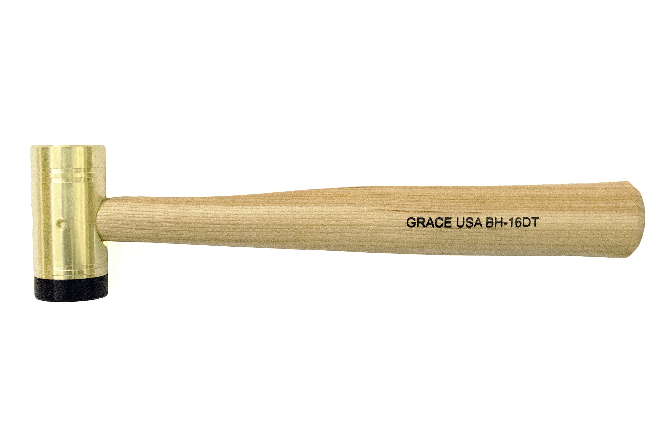 Grace USA 16 oz. Delrin Tipped Brass Hammer Gunsmithing Hammers