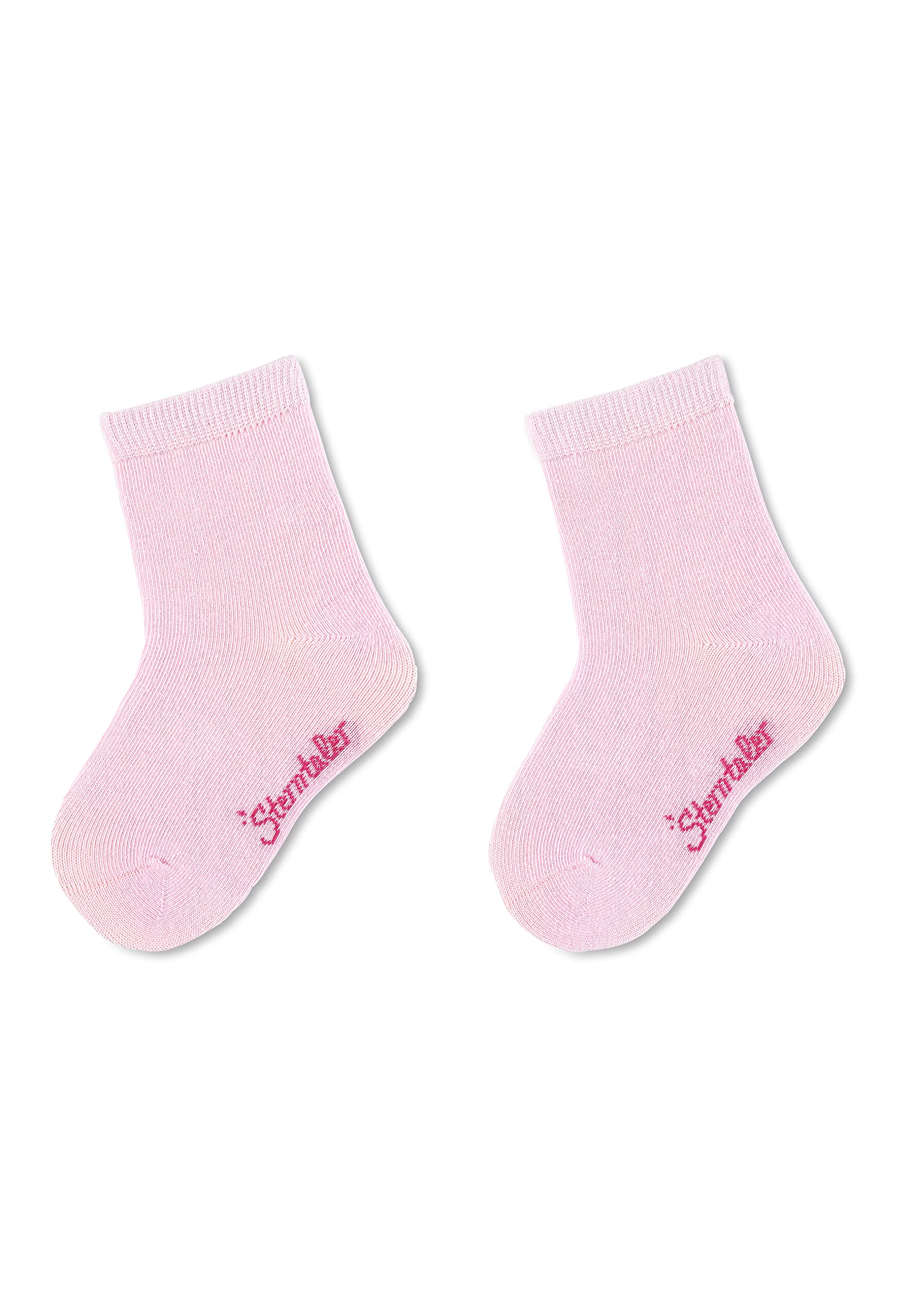 Sterntaler Baby Girls Calcetines Ankle Socks, 22 (Pack Of 2 Socks, Pink (Rosa 702), 12-18 Months (Manufacturer Size: 22)