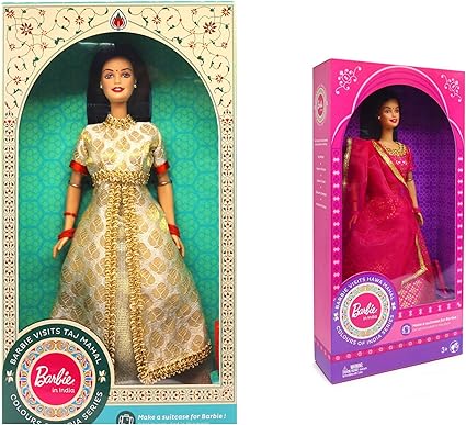 Barbie in India New Visits Taj Mahal + Barbie in India New Visits Hawa Mahal