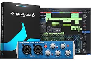 PreSonus, 2 Audio Interface, Blue, PC/Mac-2 Mic Pres (AUDIOBOX USB 96)