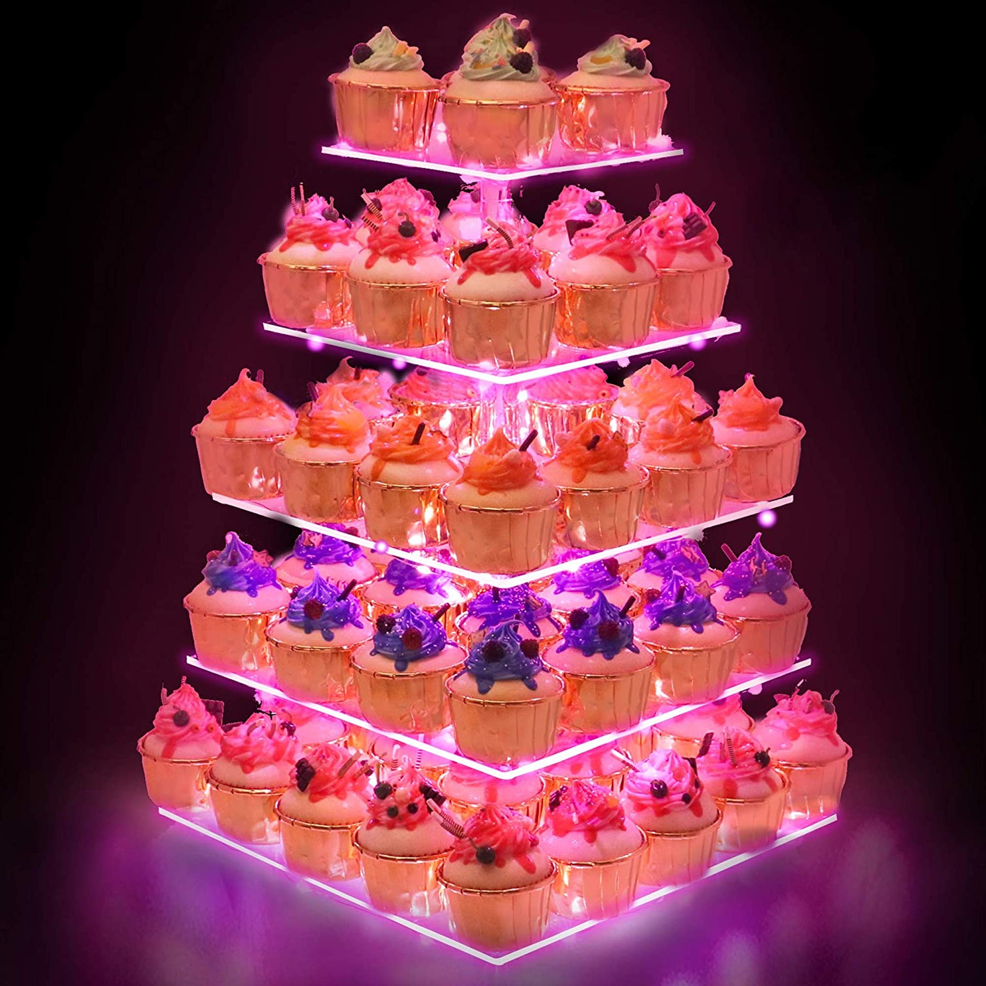 YestBuy Cupcake Stand – 5 Tier Premium Cupcake