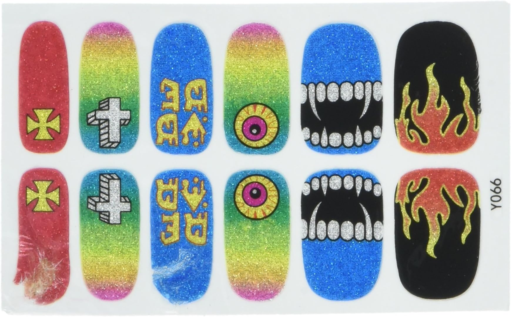 Love Nest Nail Art Tips Stickers False Nail Design Manicure Decals Nail Art Water Nail Art Decal/Tattoo/Sticker (Series 4)