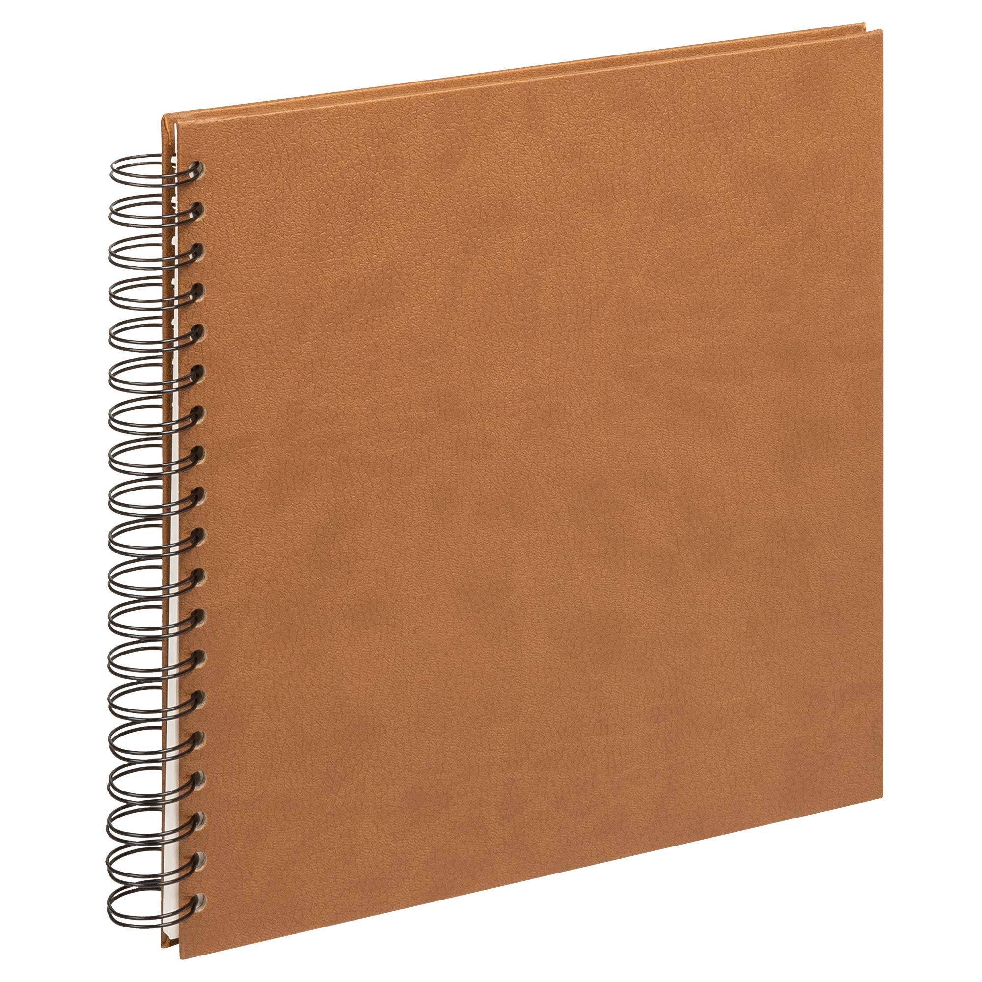 walther Design Photo Album Light Brown 26 x 26 cm Imitation Leather 6SK2626C20E