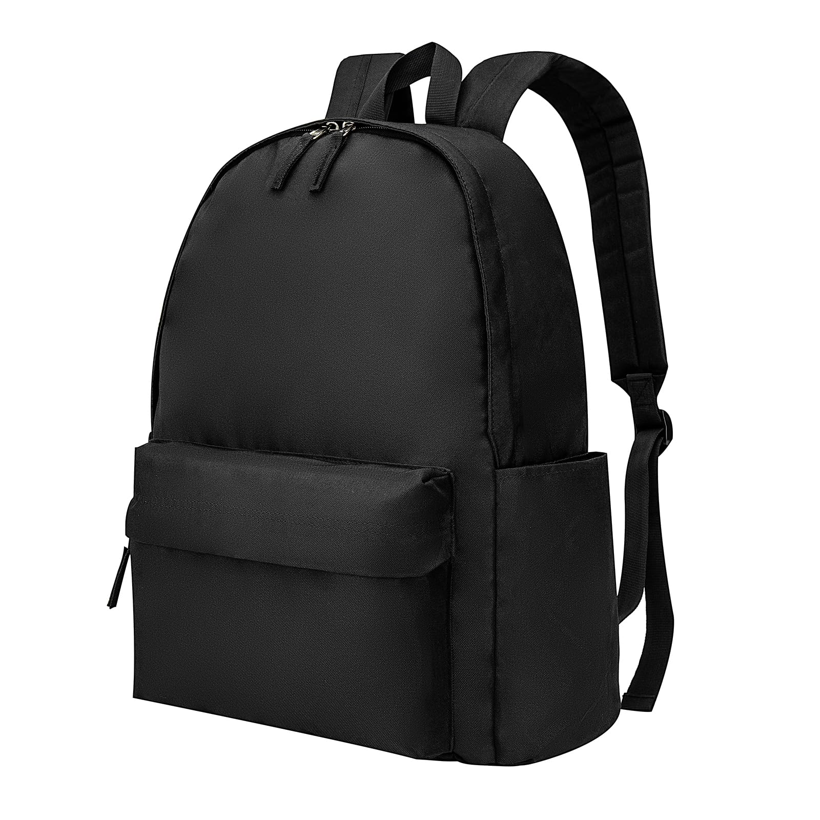 Photo 1 of Vorspack Backpack for Men and Women - Basic Bookbag Casual Daypack Backpacks Lightweight Backpack for College Work Travel - Black