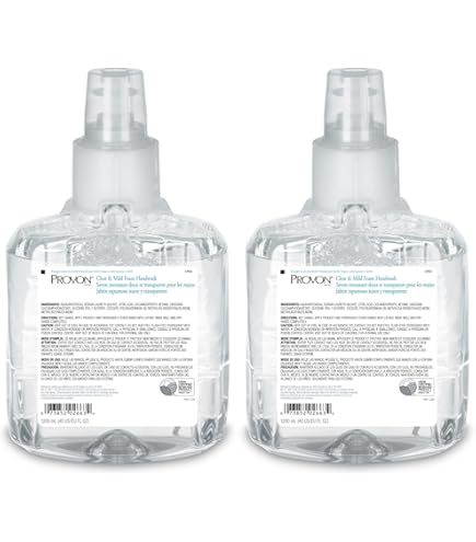 HIRONA 　Foamy Wash 180ml 2本セット Amazon.com: GOJO GOJ 1941-02 Provon LTX-12 Clear and Mild Foam