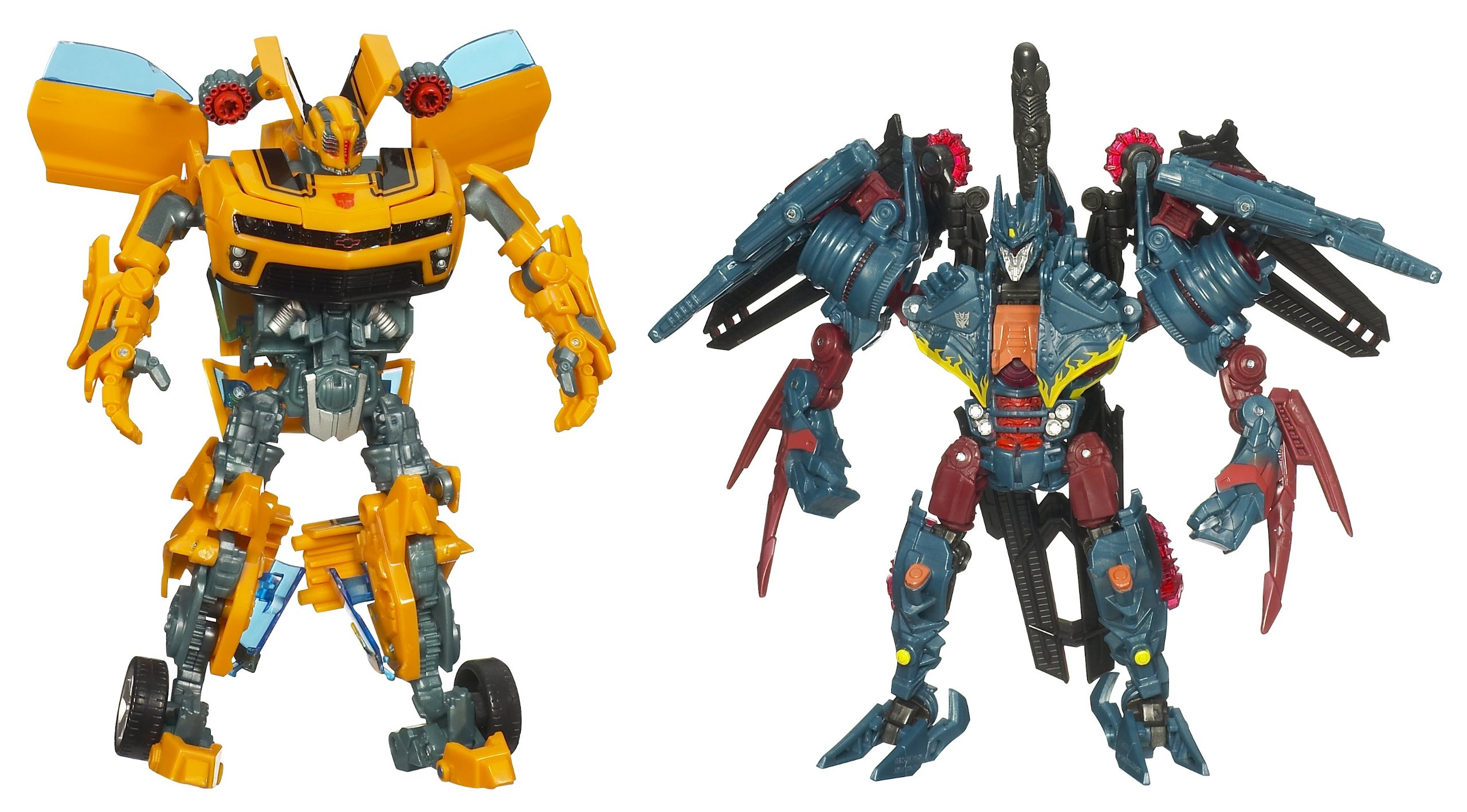 Transformers Movie 2 Nest Battle Pack Cannon Bumblebee and Soundwave