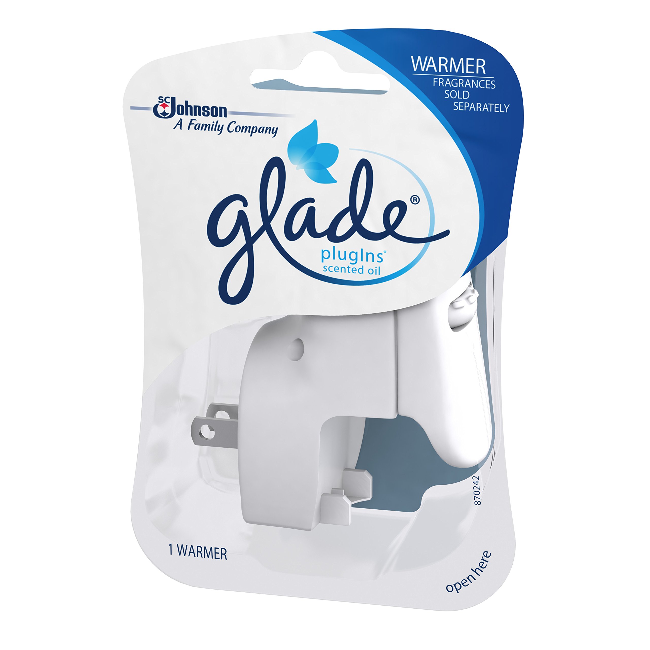 Glade PlugIns Scented Oil Air Freshener, Clean Linen, 6 Refills and 2