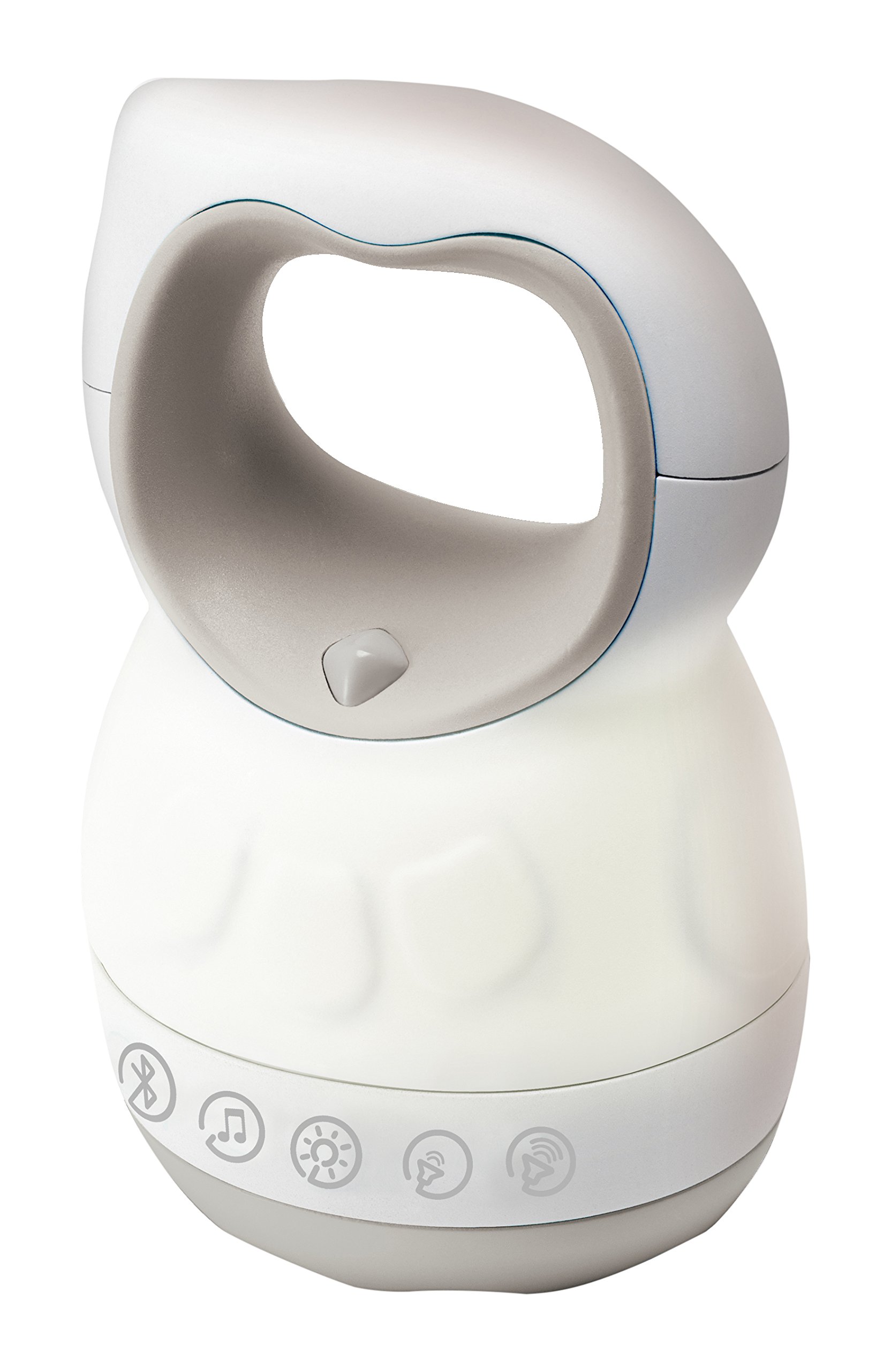Infantino White Baby Nightlight - Baby Nightlights (Grey, White, Bedroom, Children’s Room, Living Room, Boy/Girl, Battery, USB, 175 mm)