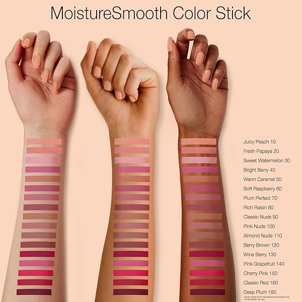 NEUTROGENA MOISTURE SMOOTH COLOR STICK, 150 CHERRY PINK, 0.011 OUNCE
