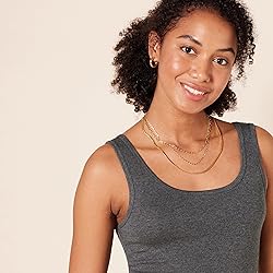 Amazon Essentials Women's Slim-Fit Tank Top, Pack