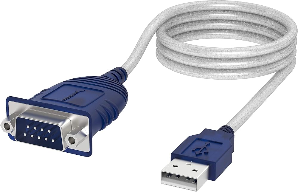 SABRENT USB to RS232 DB9 Serial Adapter Cable PL-2303 Prolific