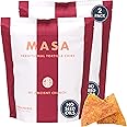 MASA Chips - Cobanero Tortilla Chips - Handmade Corn Tortillas - Spicy Chips & Snacks - Naturally Grown Yellow Corn, Grass Fed Tallow, Sea Salt, Chili - Seed Oil-Free Hot Chips - 2 Pack 5 Ounce Each
