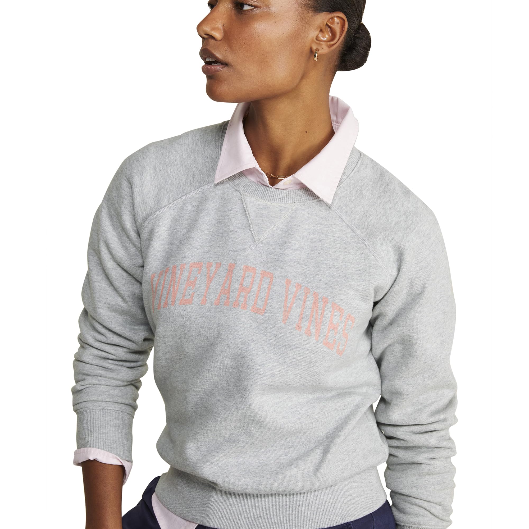 vineyard vines Women’s Graphic Terry Crewneck
