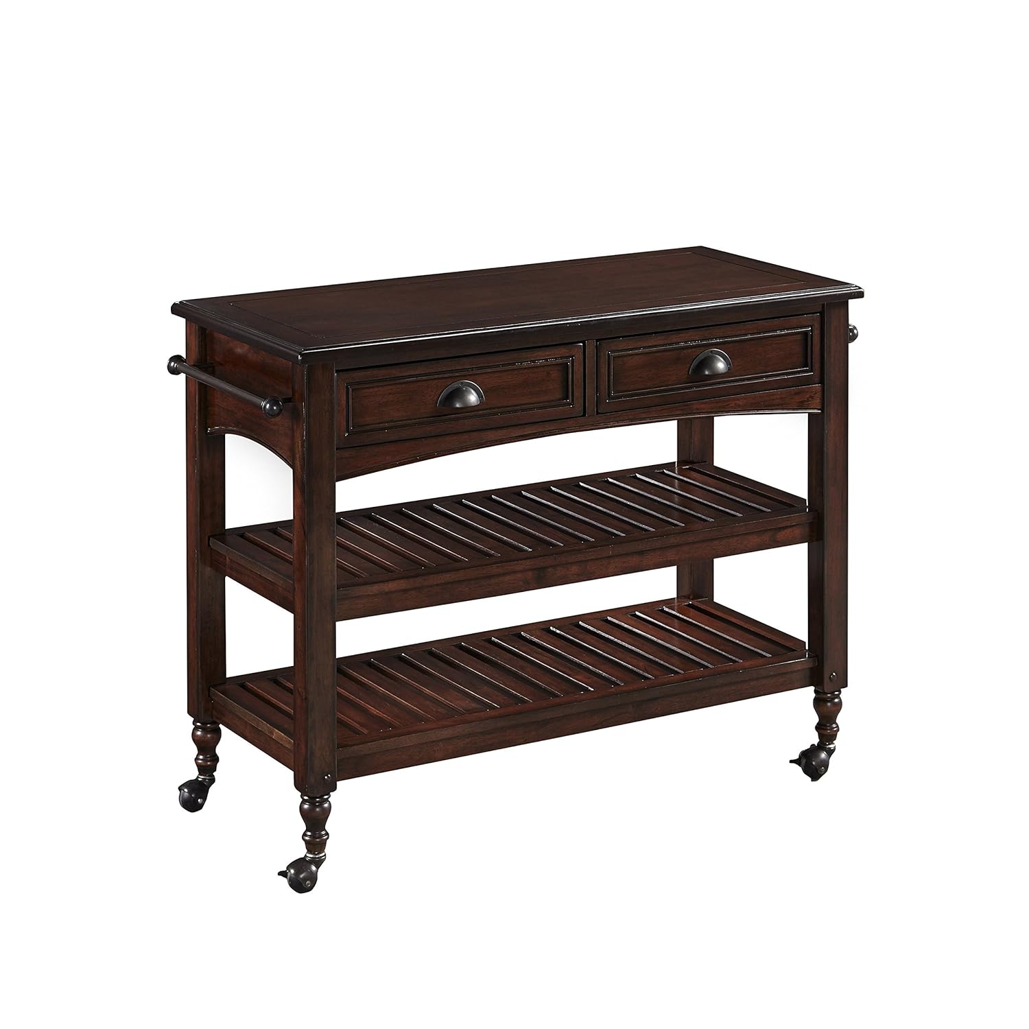 Best Country Kitchen Cart With Drop Leaf