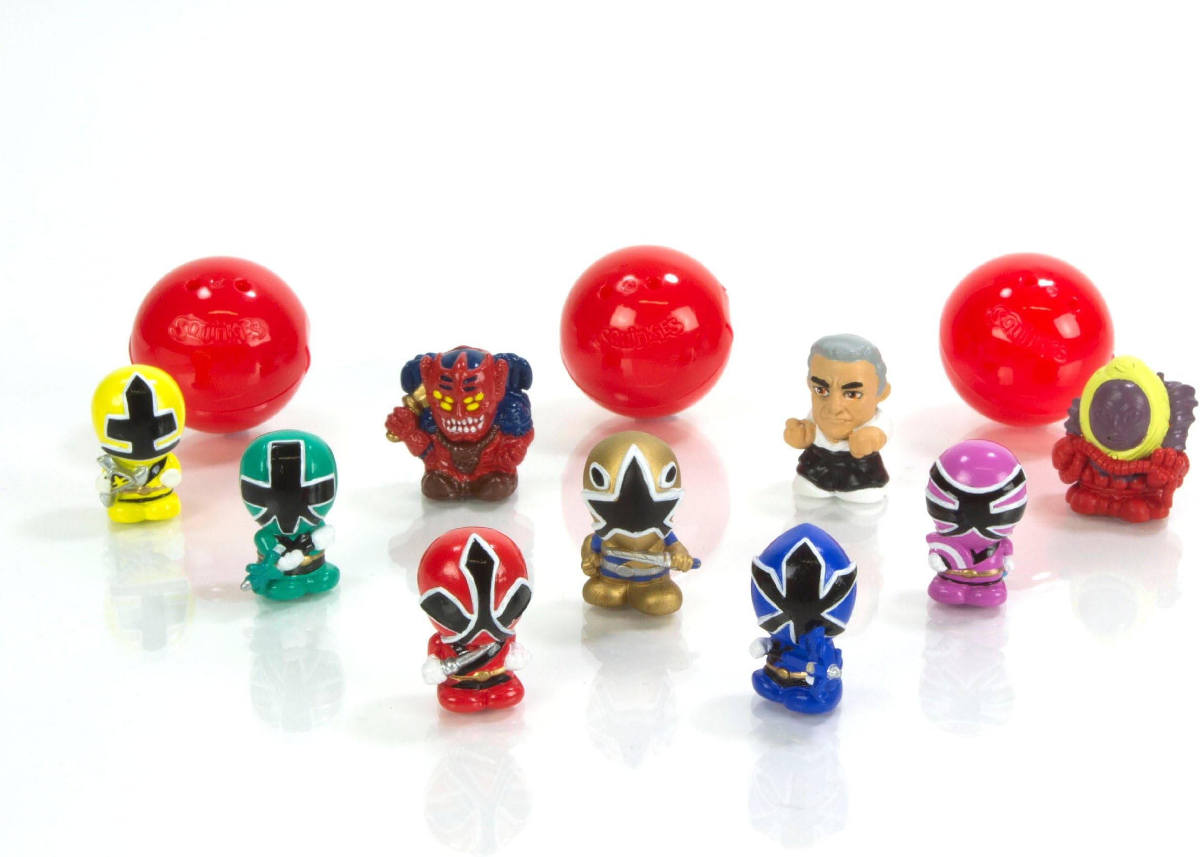 Squinkies Power Ranger 12 Piece Bubble Series 1