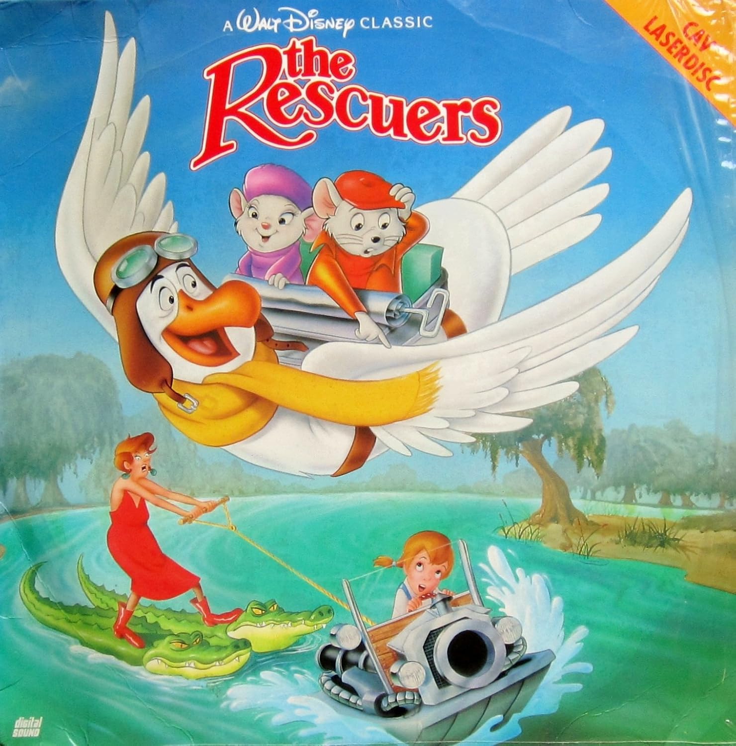 The Rescuers CAV Laserdisc by Walt Disney Home Video