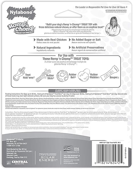 nylabone romp n chomp refills