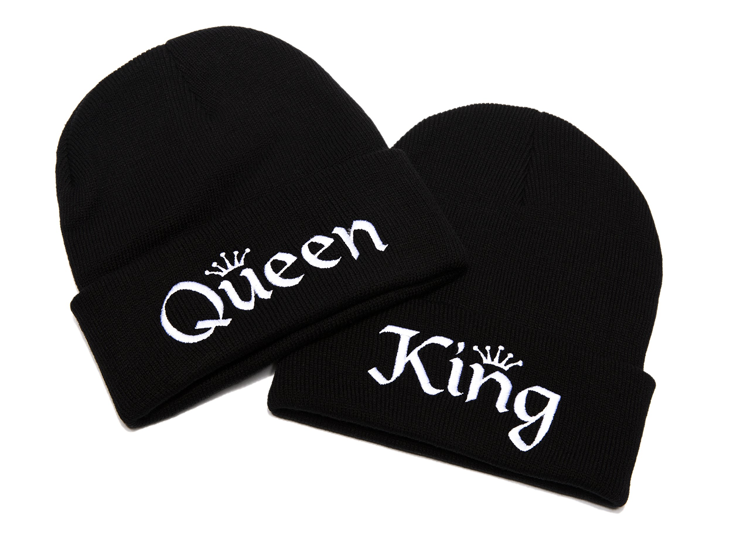 Queen Beanies Embroidered Winter Hats 