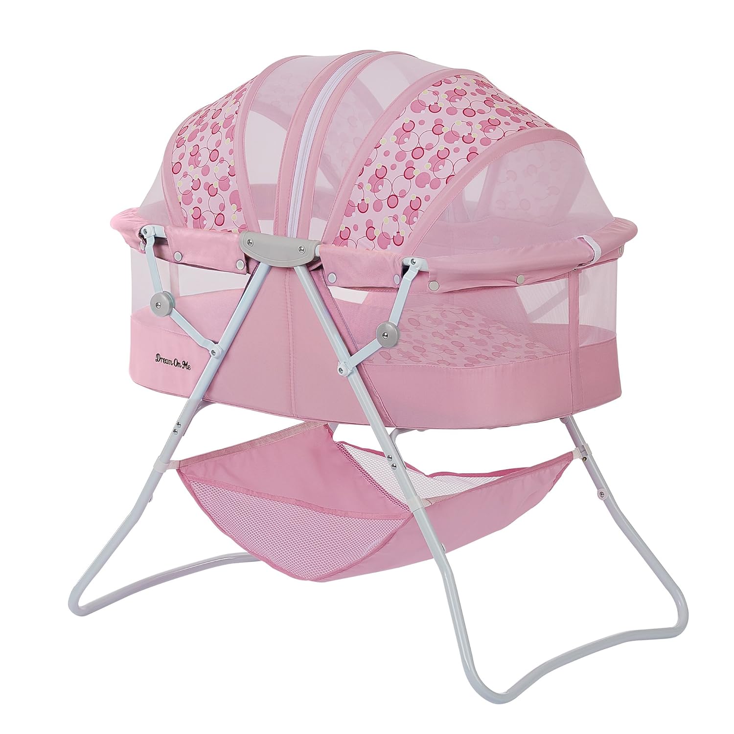 Dream On Me Karley Baby Cradle Portable Sleeper Basket Bed