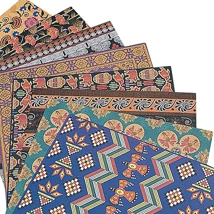 Buy Printed Origami Paper Assortment 8x8 Online At Low