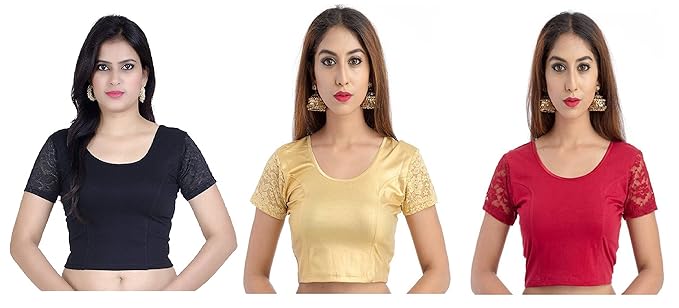 Cotton Bustier Saree Blouse