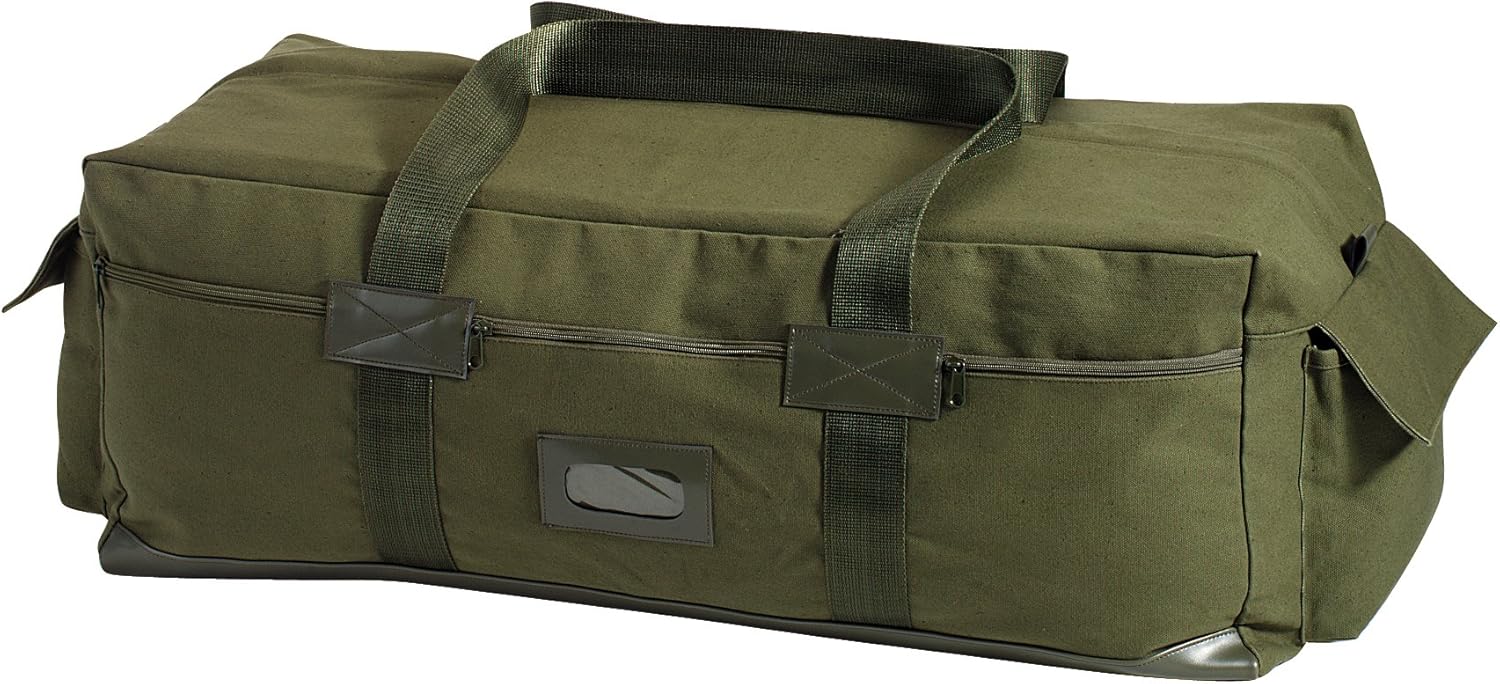 rothco canvas duffle bag