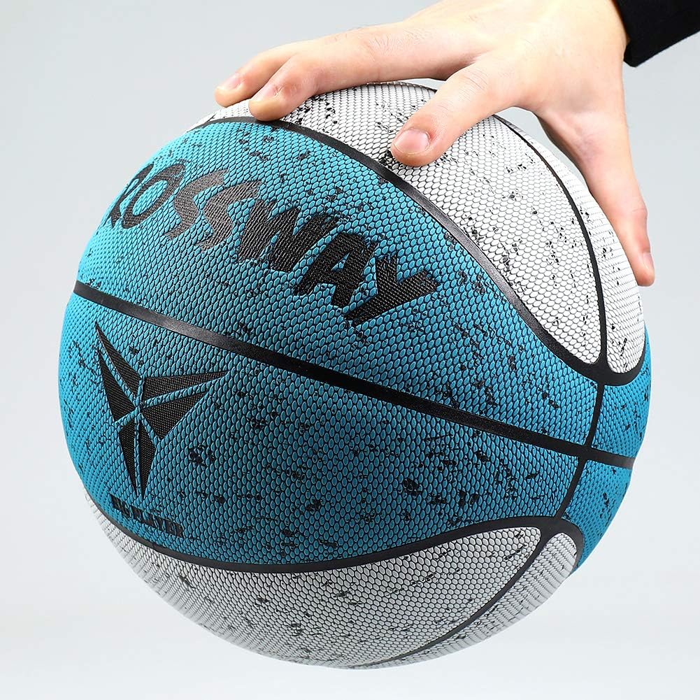 College Basketball 27.5"-29.5" Indoor Outdoor Basketball Official Size 5-7 Street Composite Leather Basketballs for Youth, Training, High School : Sports & Outdoors