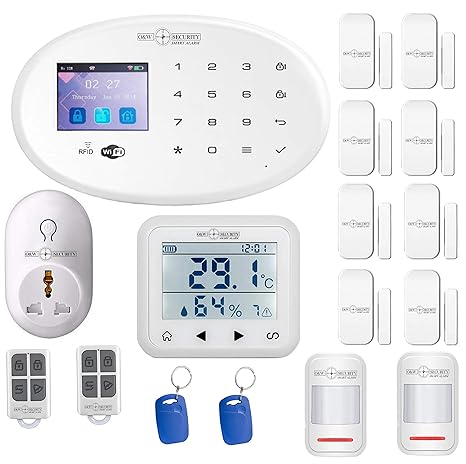 GSM Sistema de alarma WiFi con detector de movimiento para ...
