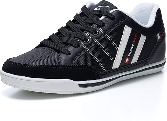 alpine swiss stefan mens retro fashion sneakers tennis shoes casual athletic new