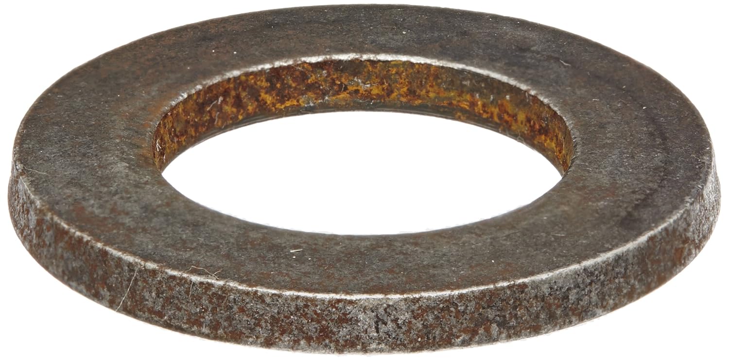 Steel Flat Washer, Plain Finish, ASTM F436 Type 1, 3/4" Screw Size, 13/