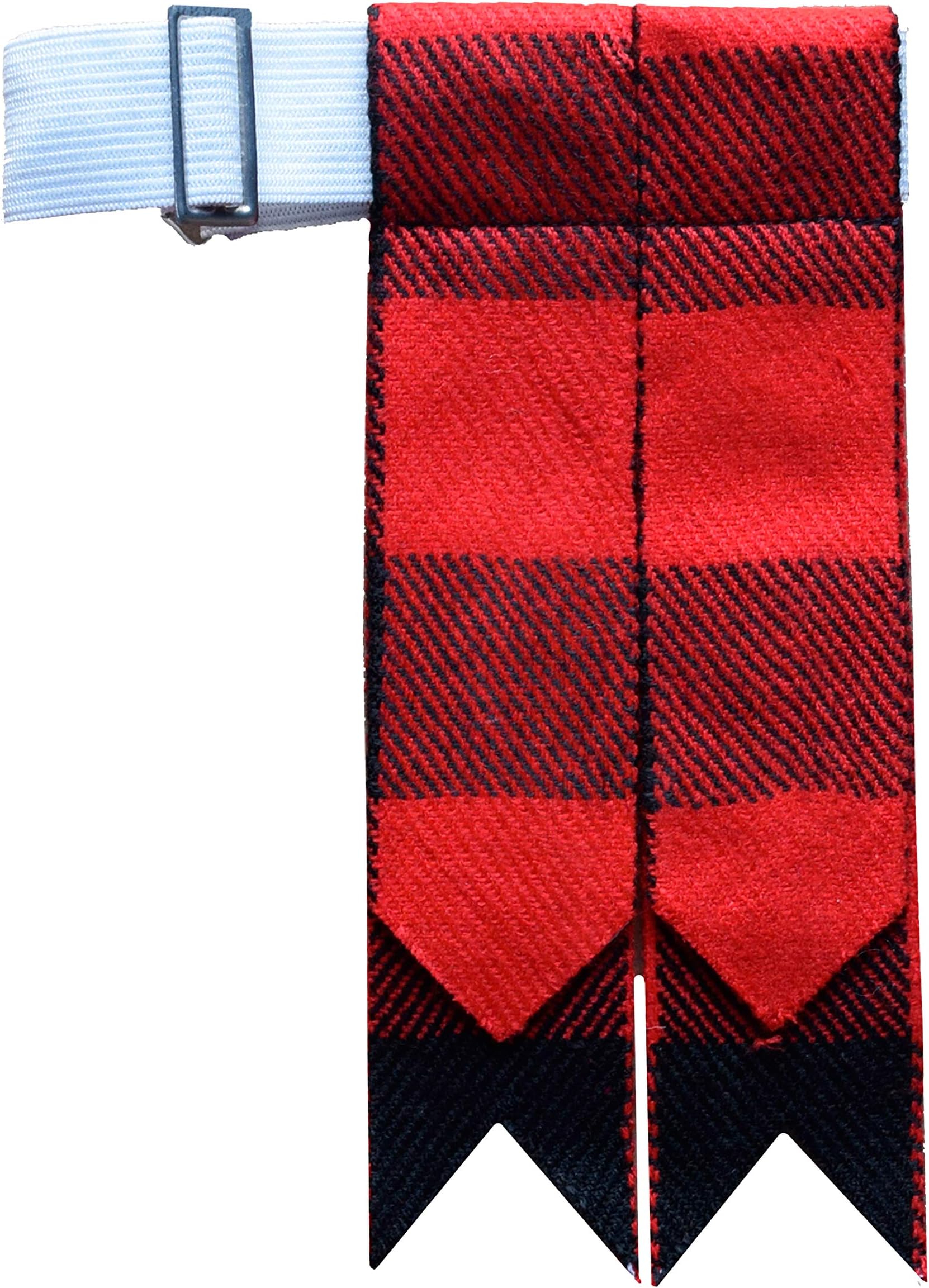 AAR ProductsAAR Tartans Kilt Flashes with Heavy Buckle Elastic Adjusters Fit