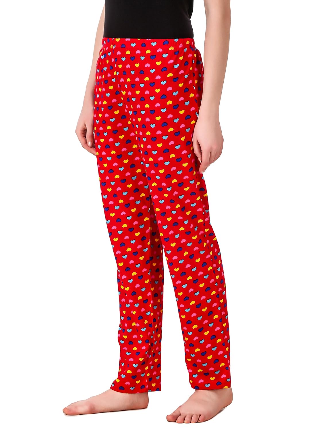 masha women's cotton printed multicolor pyjama-pj-a14-131-s-p