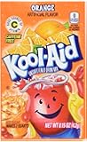 Kool-aid Orange Unsweetened Soft Drink Mix 0.15-ounce Envelopes (Pack of 48)