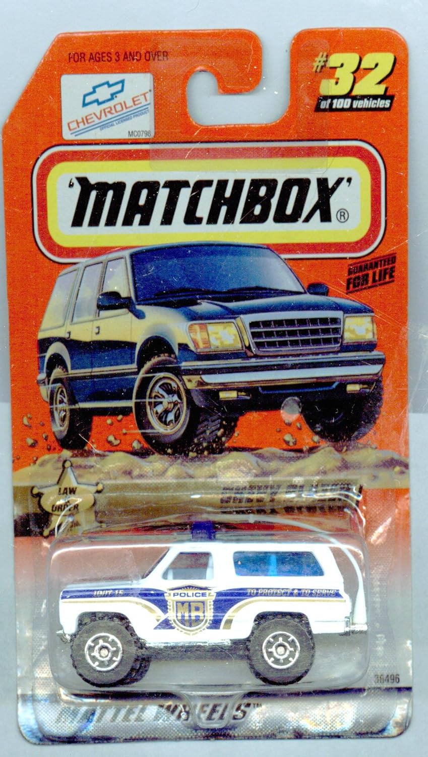 chevy blazer matchbox