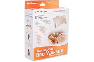 ICE IT! Battle Creek Bed Warmer with Three-Temp Settings and 8-Hour auto Shut-Off, Provides Low, Gentle Warmth All Night Long.