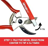 Kimura 5 Pro Garden Tool Sharpener Premium Carbide Sharpener for Pruners Loppers view 4